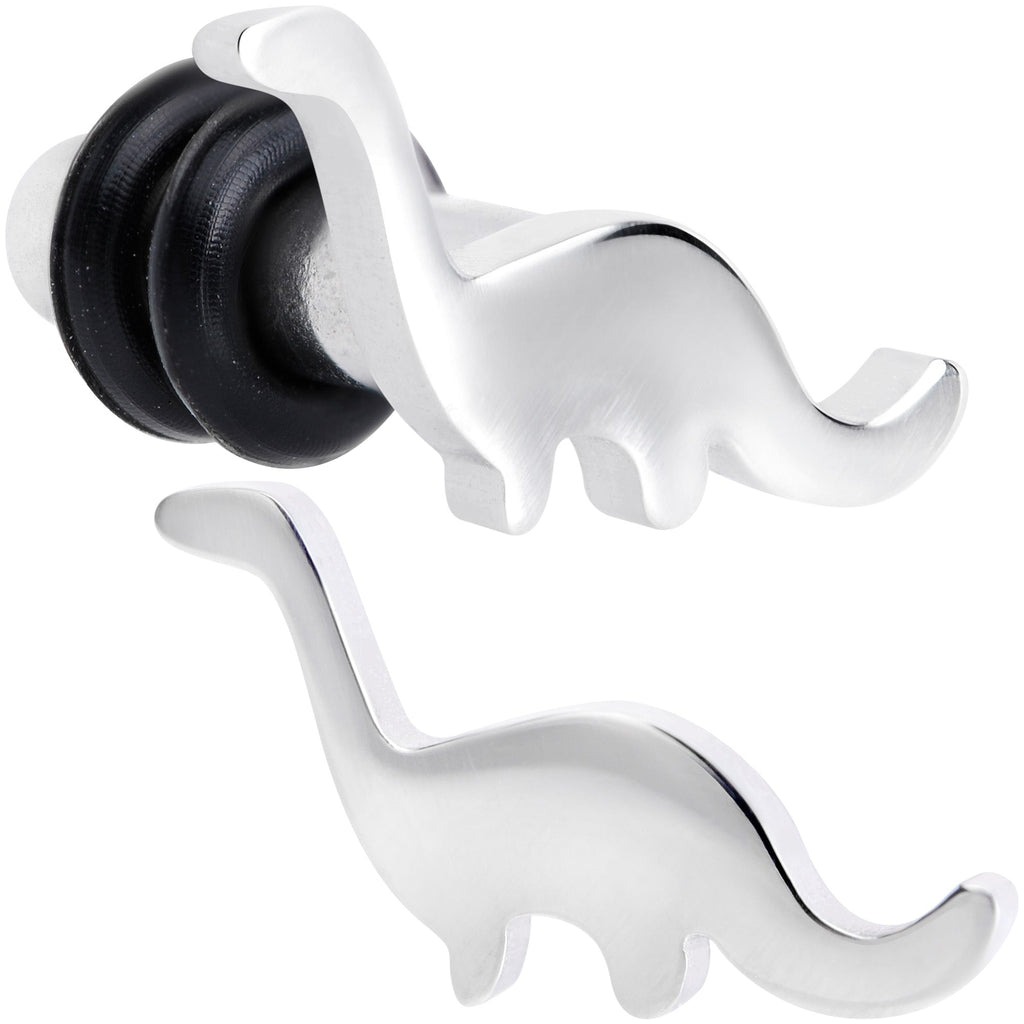 Brontosaurus Dinosaur Single Flare Plug Set 14G to 4G