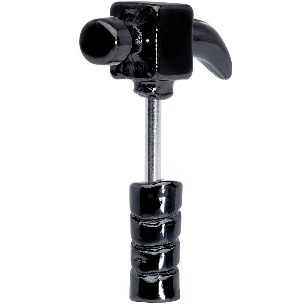 16G 1/4 Black Claw Hammer Cartilage Tragus