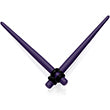 Dark Purple Matte Acrylic Straight Taper Set 12G to 00G