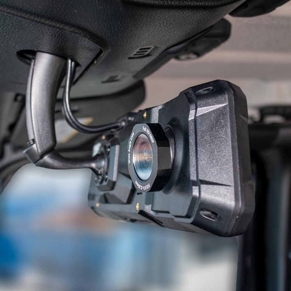 The Legend 3CH Waterproof Mirror Dash Cam, 1080P/60fps, 3-Cam