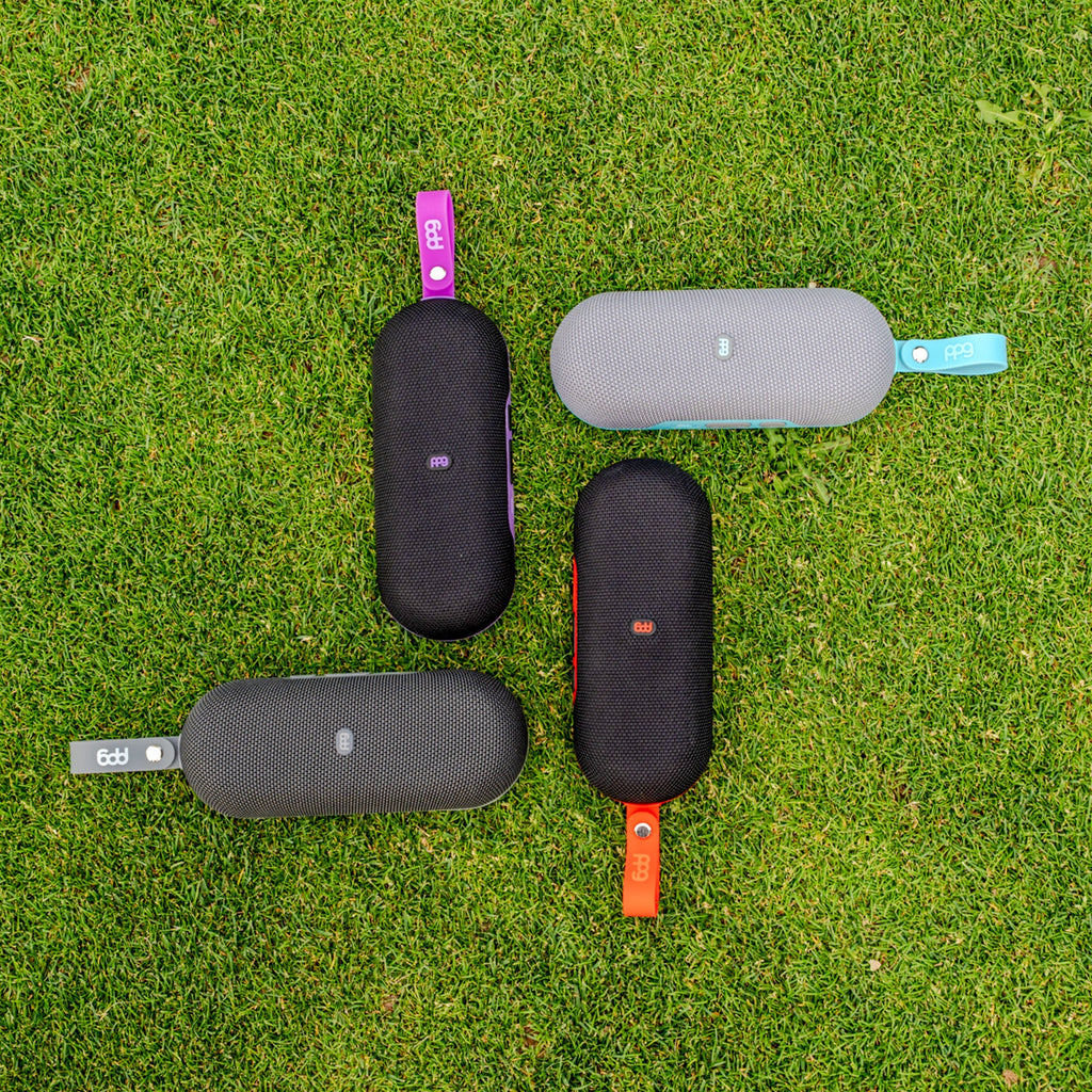 PPG A2 SLIM GPS Golf Speaker Powered by Golf Logix - Purple