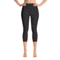 PETIT BOW CAPRI LEGGINGS • BLACK