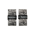 Overgrip Tape for Tennis Racket - Black/White Zebra (pack of 2)