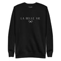LA BELLE VIE SWEATSHIRT • EMBROIDERED PULLOVER