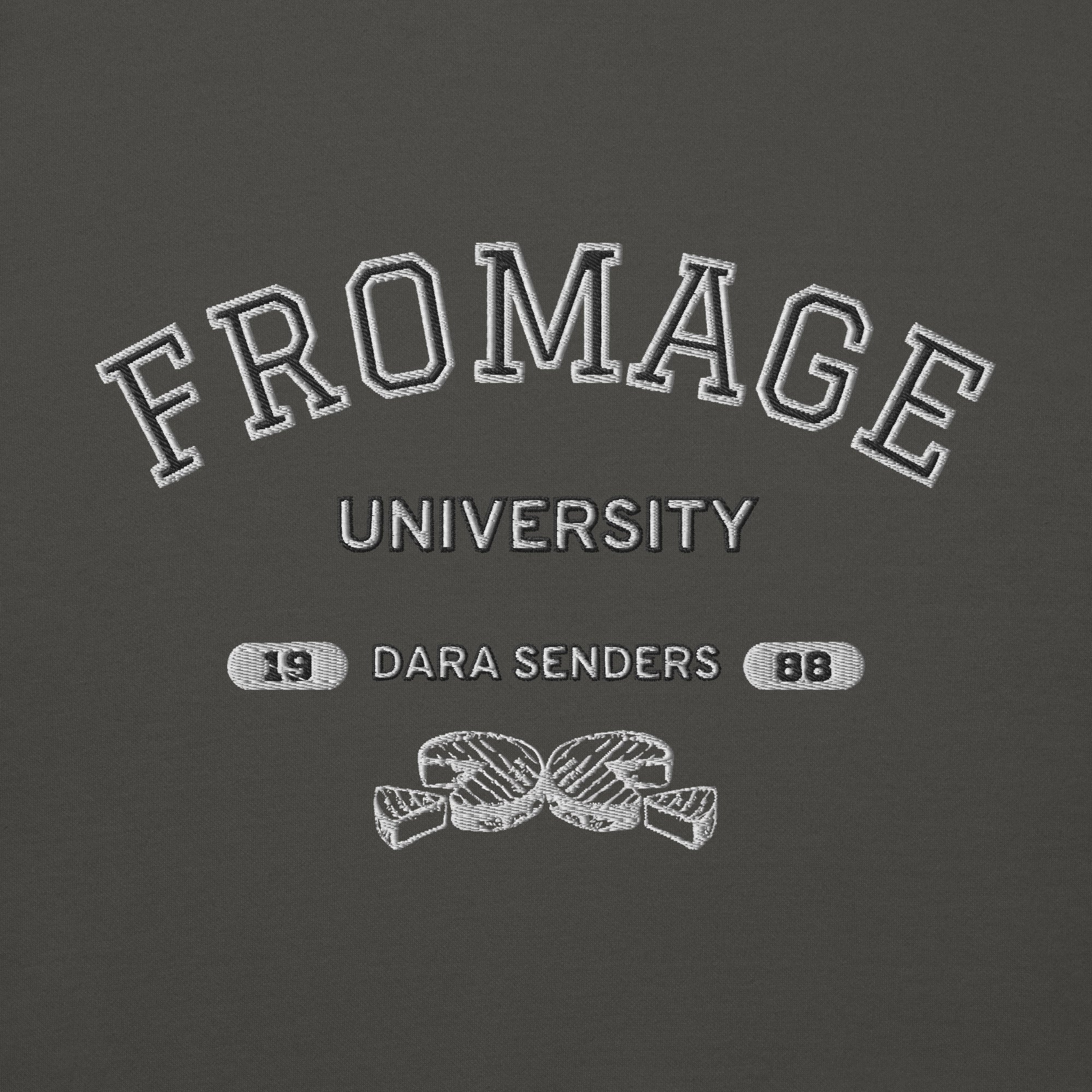 FROMAGE UNIVERSITY SWEATSHIRT